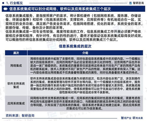 信息系统集成行业市场集中度 投资前景分析报告 2023版